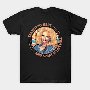 Gifts Idea Dollyparton Retro Vintage T-Shirt